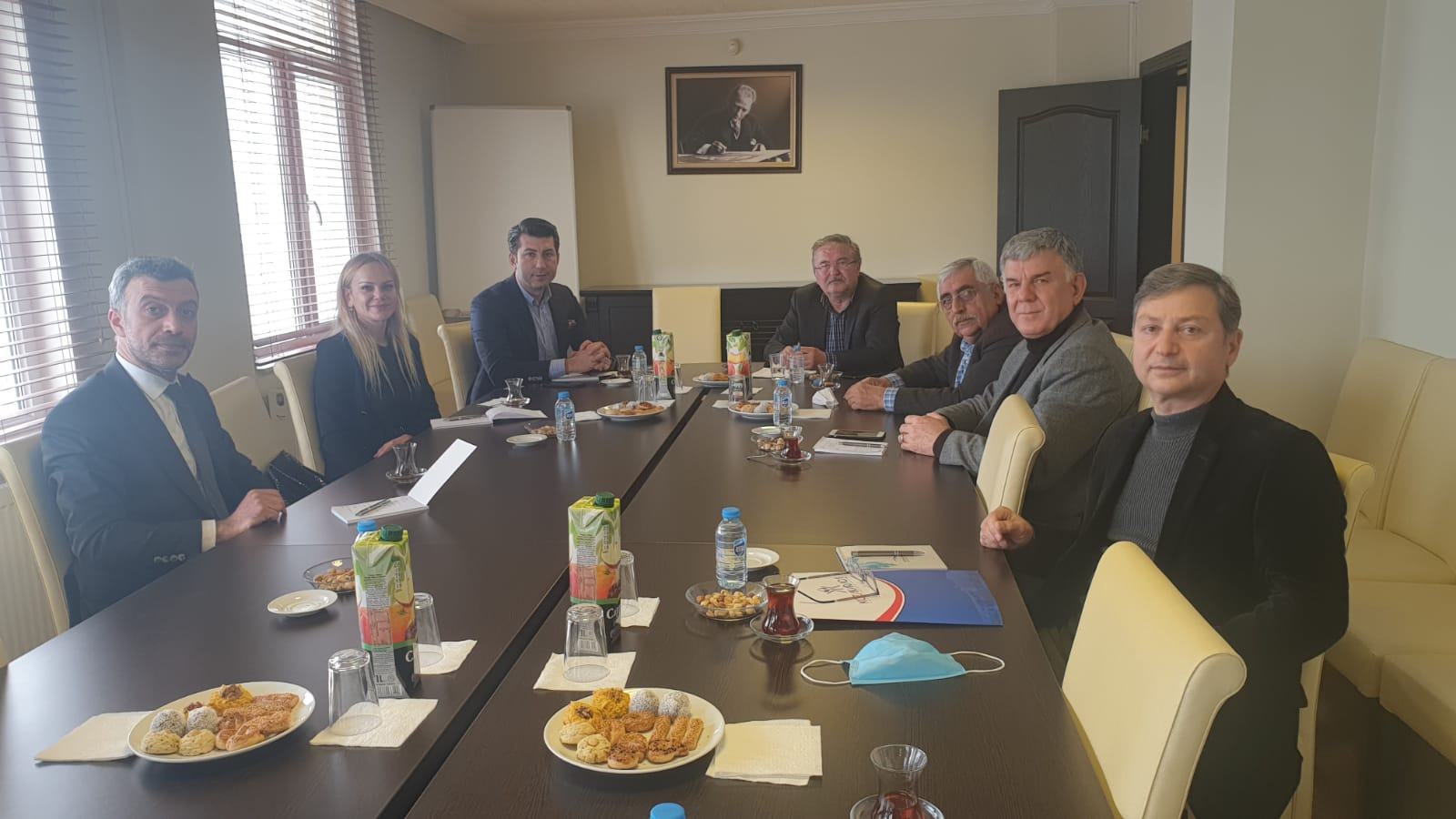 Deva Partisinden Meslek Birliğimize Ziyaret
